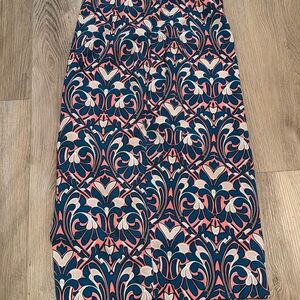 Multi color print Zara skirt